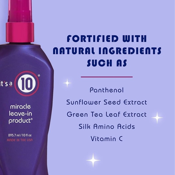 It’s a 10•Miracle Daily Conditioner•10 fl oz Pump Bottle•BRAND NEW~NEVER OPENED - Picture 9 of 11
